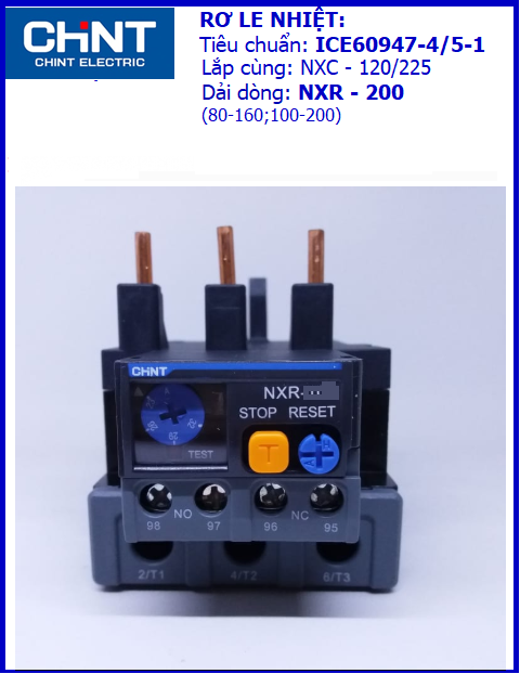 RƠ LE NHIỆT NXR-200