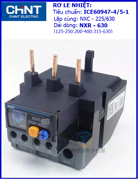 RƠ LE NHIỆT NXR-630 (315-630)