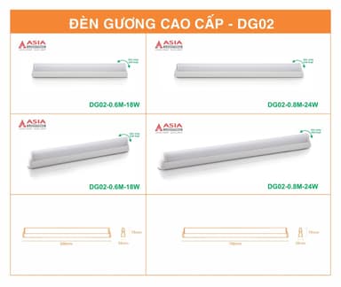 Đèn gương cao cấp DG02