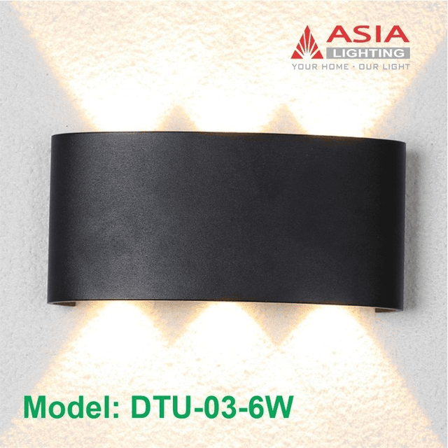 Đèn tường trang trí thân sơn DTU03