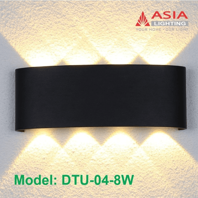 Đèn tường trang trí thân sơn DTU-04