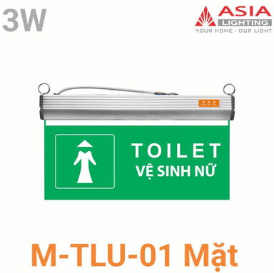 Đèn chỉ dẫn thân nhôm mặt Mica dẫn sáng