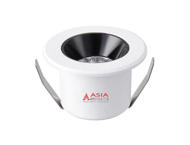 Đèn LED âm trần mặt kính COB