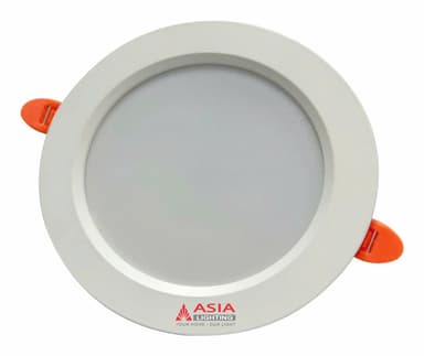Đèn LED âm trần mặt trắng trơn thân nhôm DOB