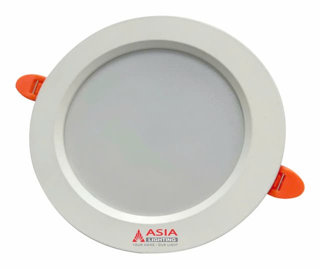 Đèn LED âm trần mặt trắng trơn thân nhôm DOB