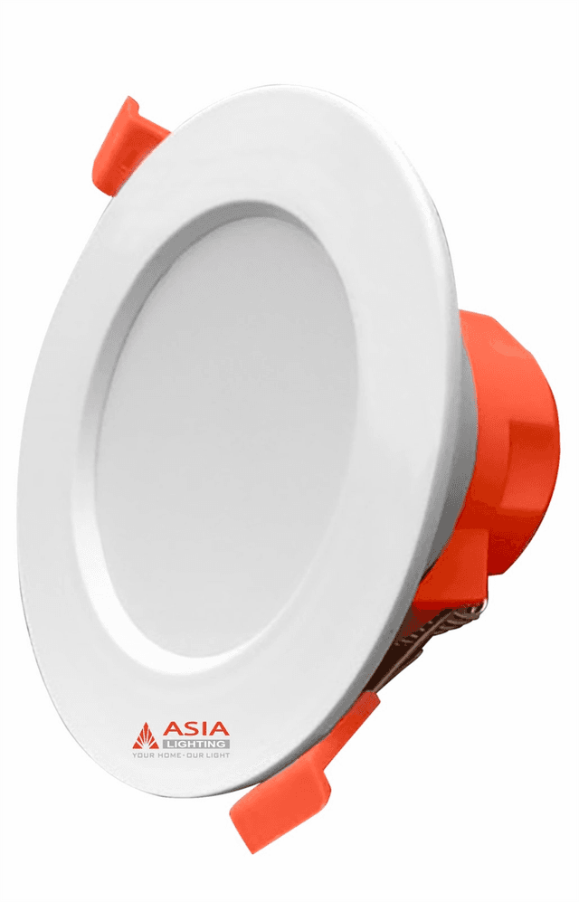 Đèn LED âm trần mặt trắng trơn Nguồn liền thân