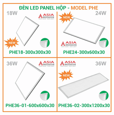 Model PHE Panel vuông
