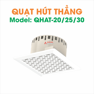 Quạt hút gió âm trần Hút thẳng