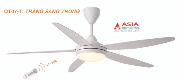 Quạt trần đèn cao cấp QT07