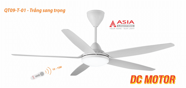 Quạt trần đèn cao cấp QT09