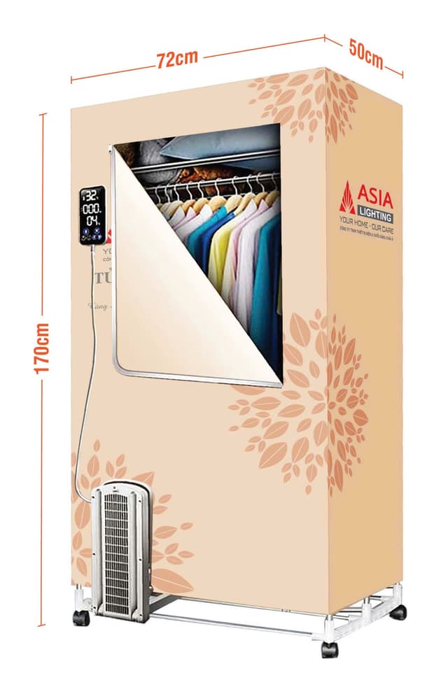 Tủ sấy quần áo TSQA-01