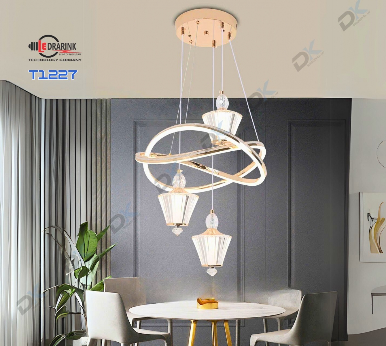       Thả led 1227/4+1 Drarink
