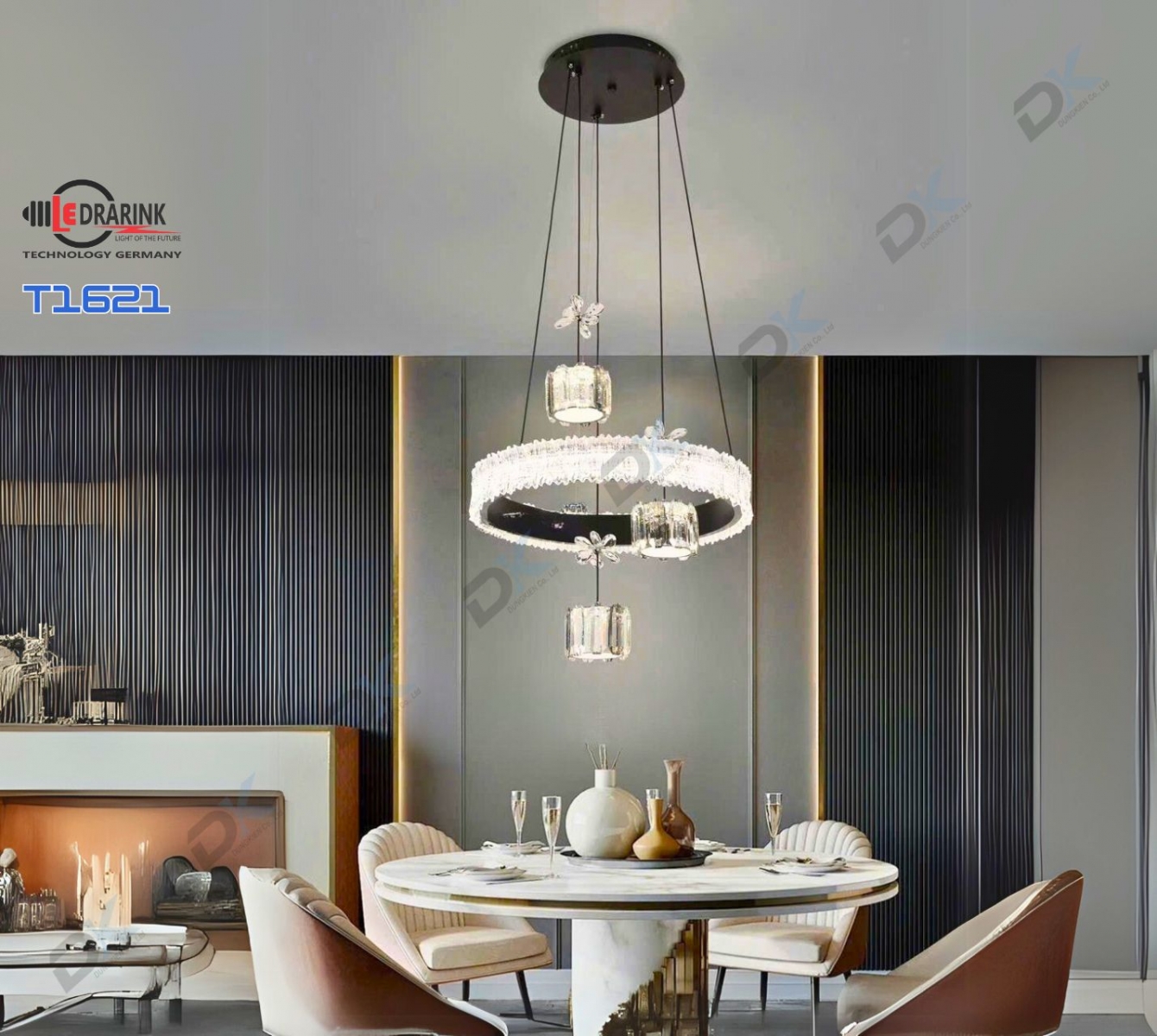   Thả led 1621/4+1 Drarink