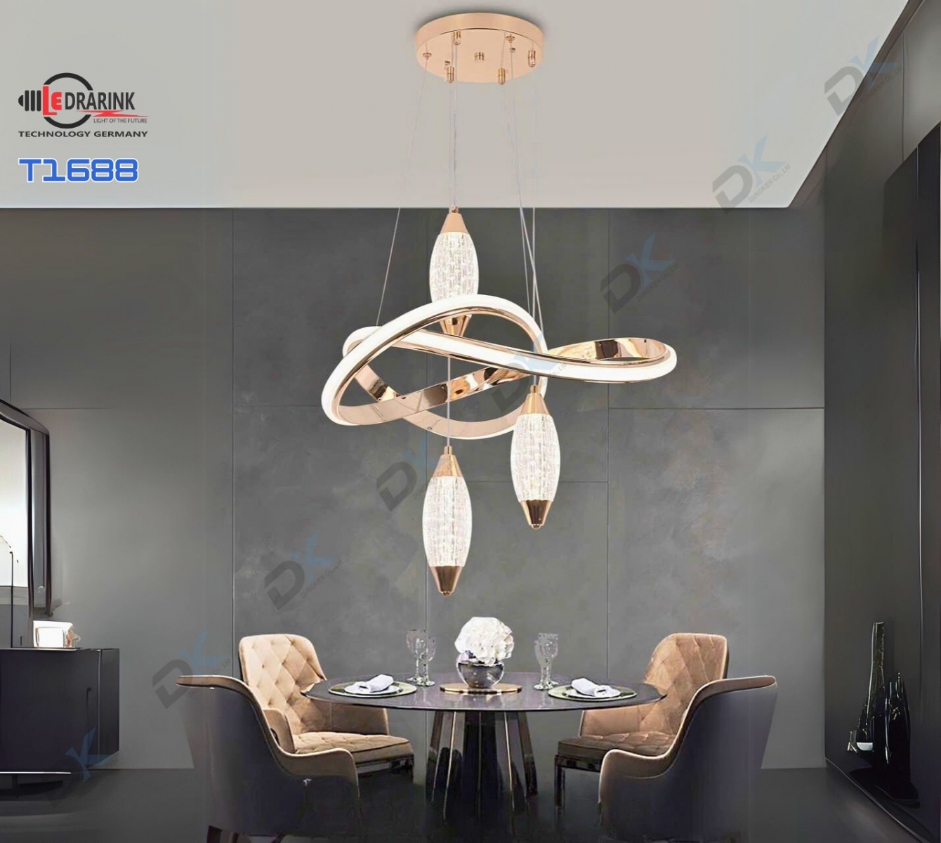      Thả led 1688/4+1 Drarink