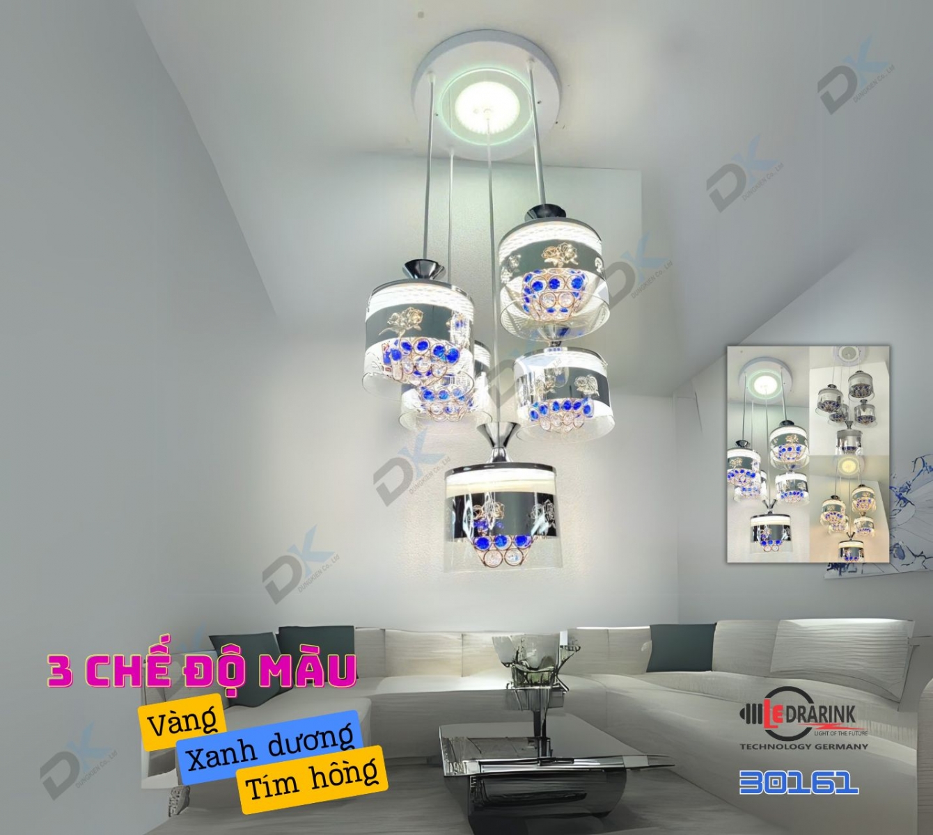       Thả ly thủy tinh 30161/5 (V_XD_H) Drarink